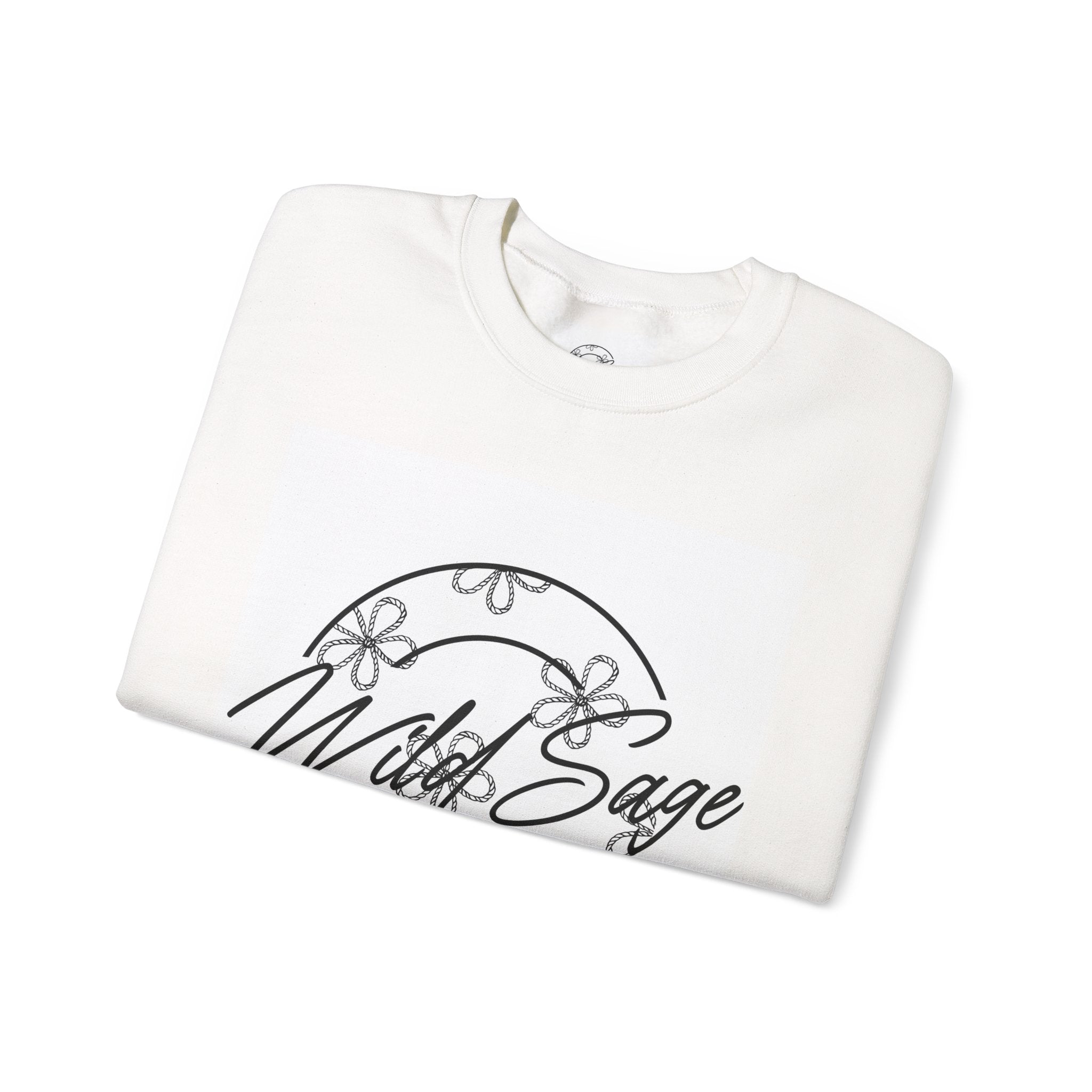 Wild Sage Silver Crewneck Sweatshirt