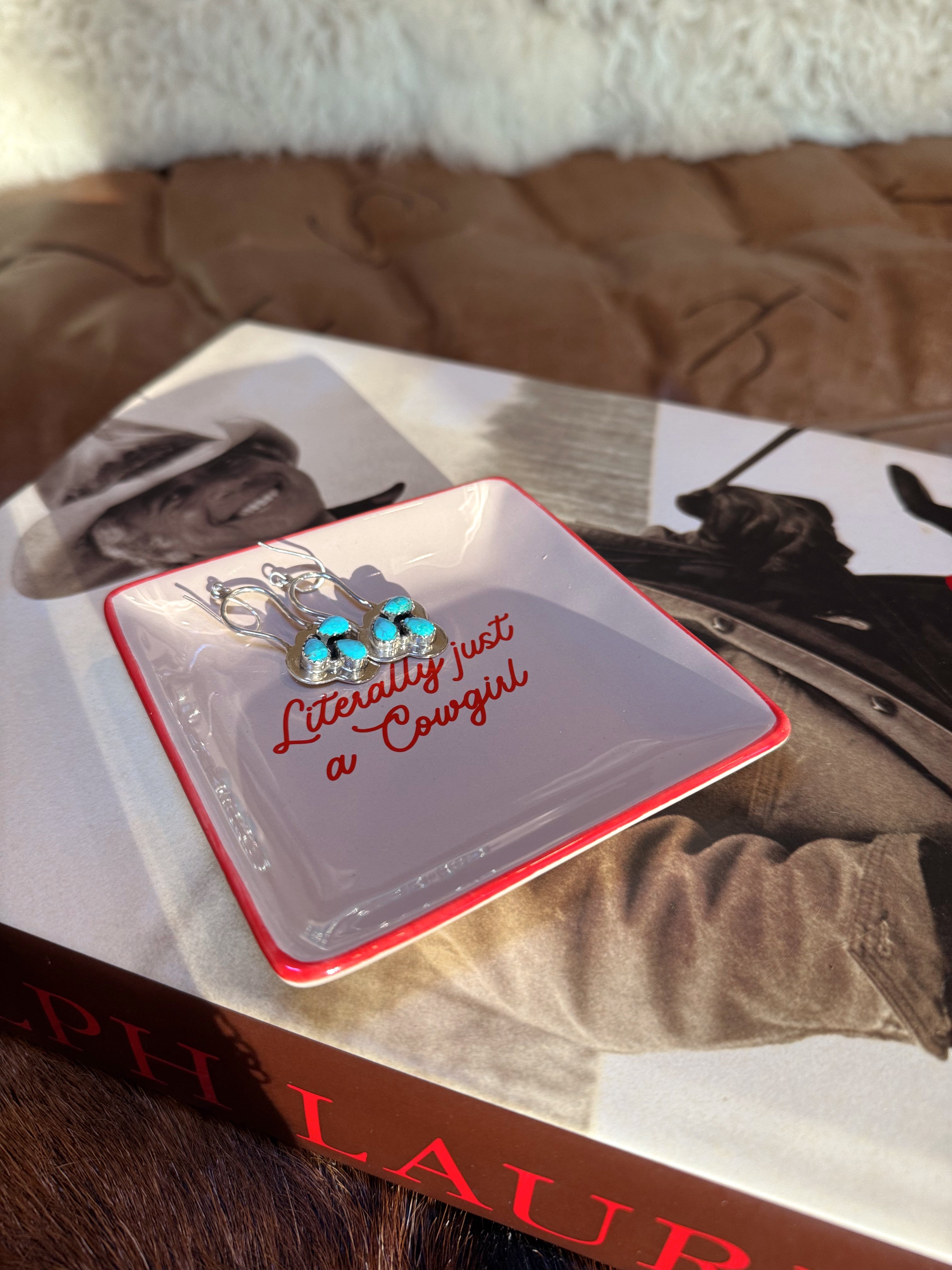 The Just A Cowgirl Trinket Tray