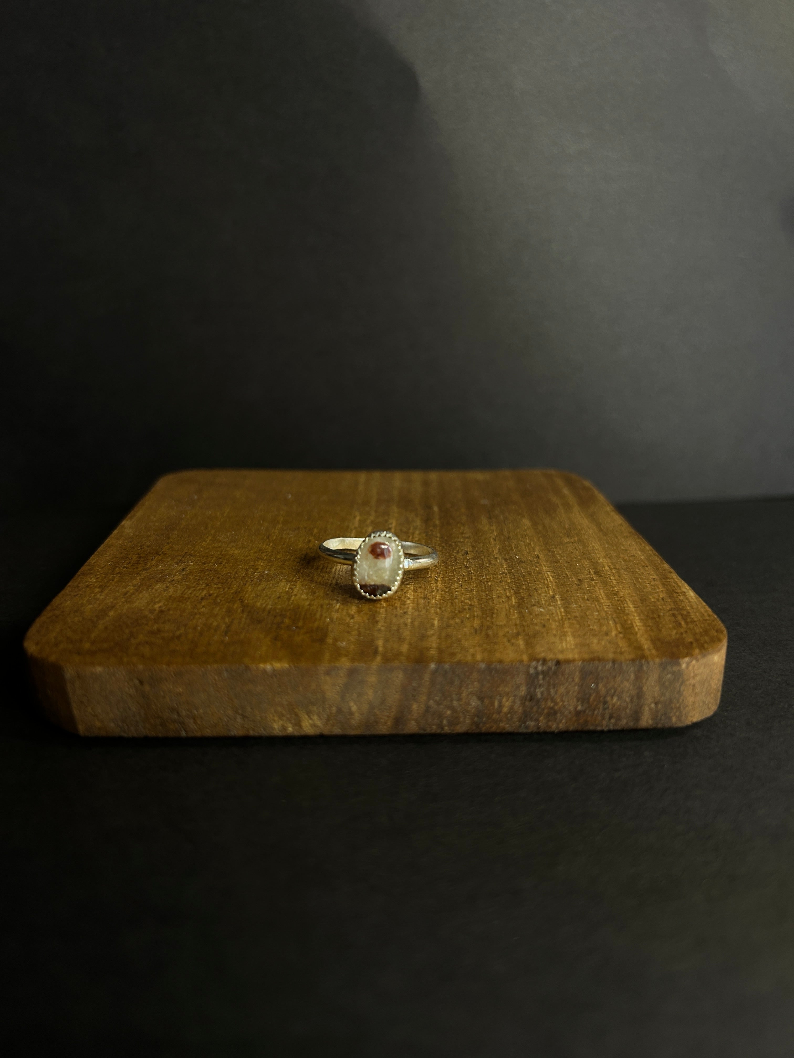 Hematoid Quartz Ring - SIZE 8.5