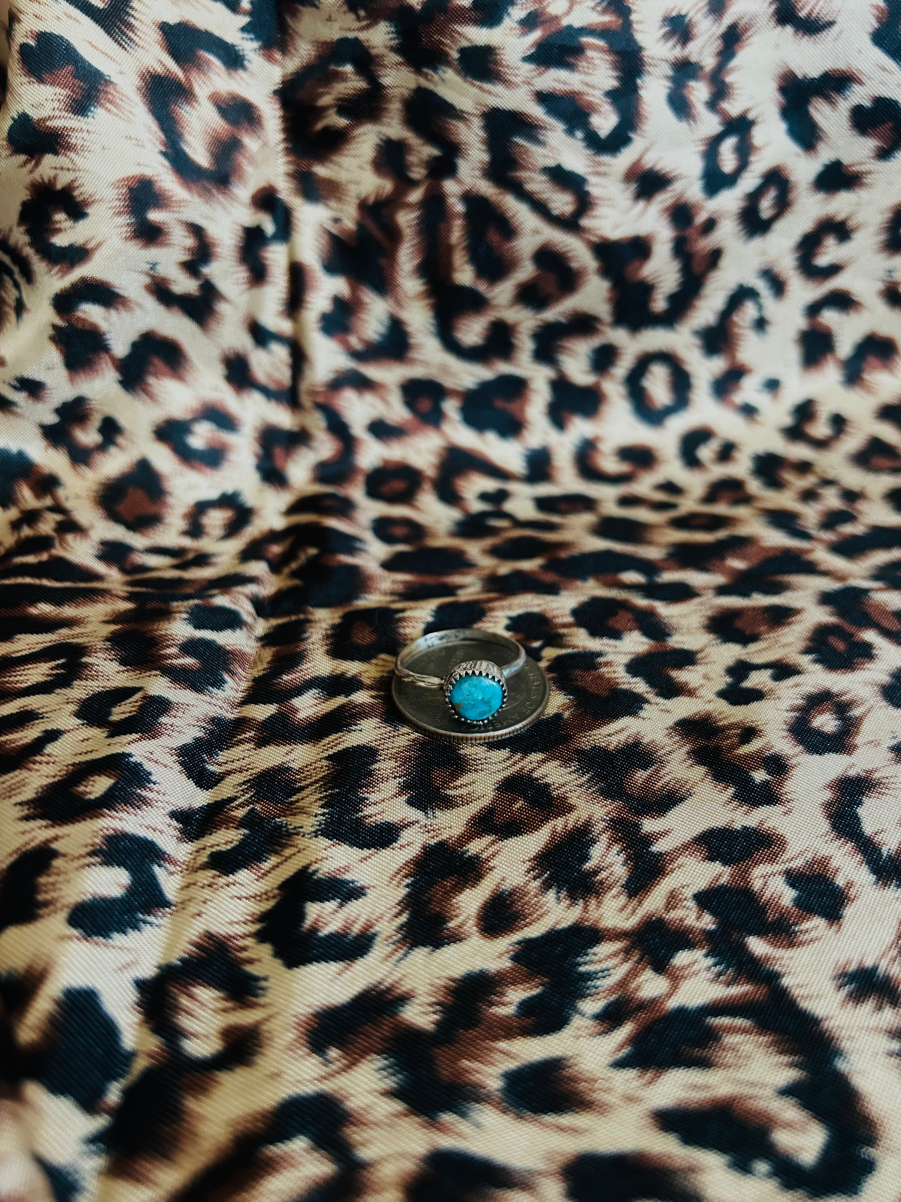 Blue Mohave Turquoise - SIZE 7